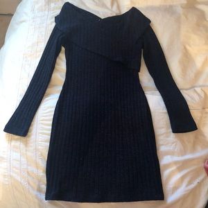 Dark navy dress